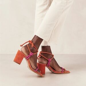 Aloha Grace Magenta Orange Sandal US 7.5 / EU 38